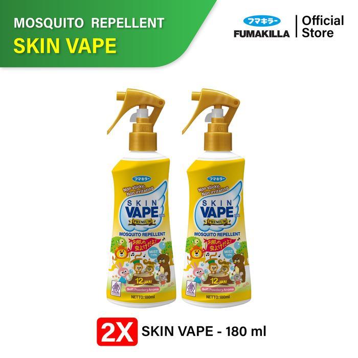 ` Fumakilla Vape Skin Semprotan Pengusir Nyamuk 180ml (ISI 2)