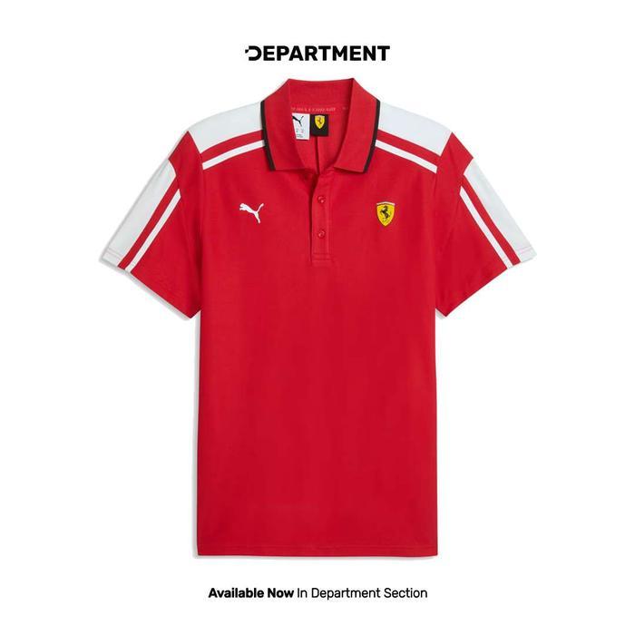 Kaos Polo Pria Puma Scuderia Ferrari Mt7 63583102 Original