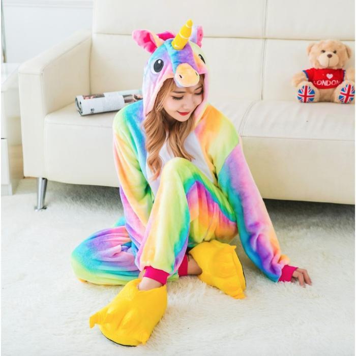 Baju Kostum Onesie Kigurumi Piyama Unicorn Dewasa