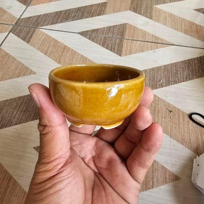 Nimira_Amira Pot Keramik Bulat Mini Jp095