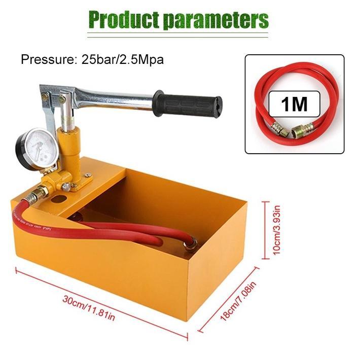 ` NIHONMART Test Pump Manual - Alat Tes Kebocoran Pipa Air - Alat Manual Pompa Tes - Katup Pipa