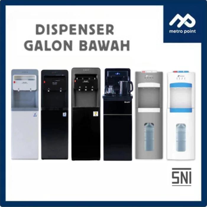 ` Arashi Bottom Dispenser Galon Bawah Panas Dingin / Sanex Dispenser / ORIGINAL BERGARANSI RESMI -