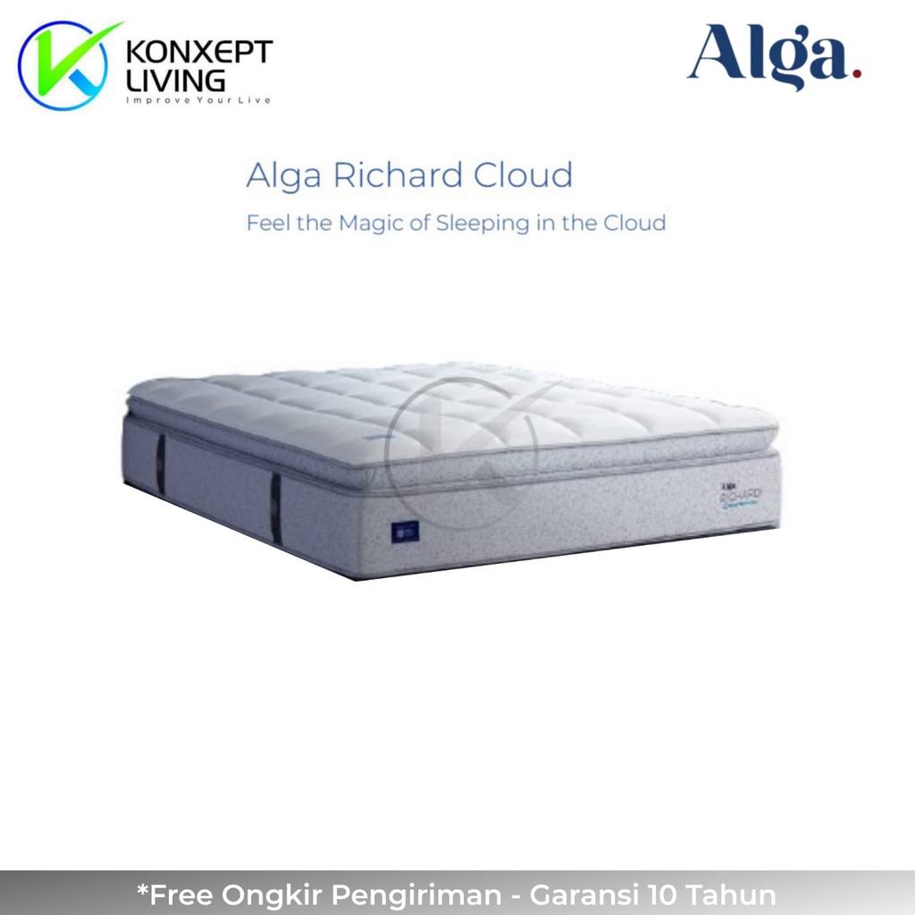 Alga Springbed Richard Cloud Pocket Spring Ukuran 100x200 ( Mattress Only )