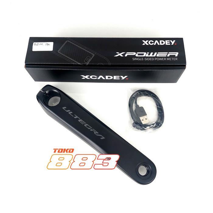 Xcadey Power Meter Shimano Ultegra R8100 12 Speed Single Sided Left Crankarm