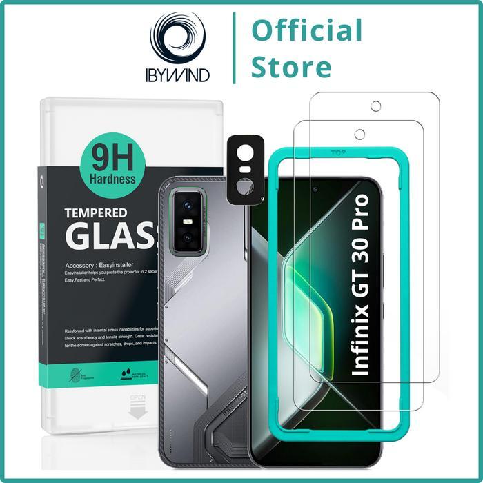 Tempered Glass Ibywind untuk Infinix GT 30 Pro 5G dengan Easy Installer