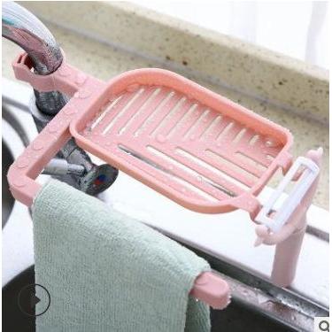 Rak Westafel Tempat Cuci Piring Tempat Sabun Spons Tempat Gantung Kain