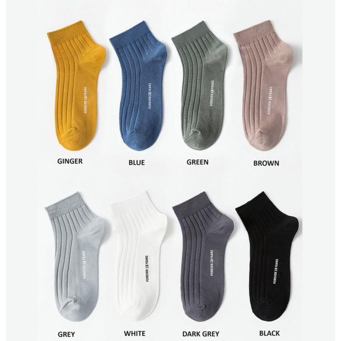 YS Kaos Kaki Pria Wanita / Kaos Kaki Pendek Polos / Kaos Kaki Pria Pendek Tebal Kaos Kaki Kerja /