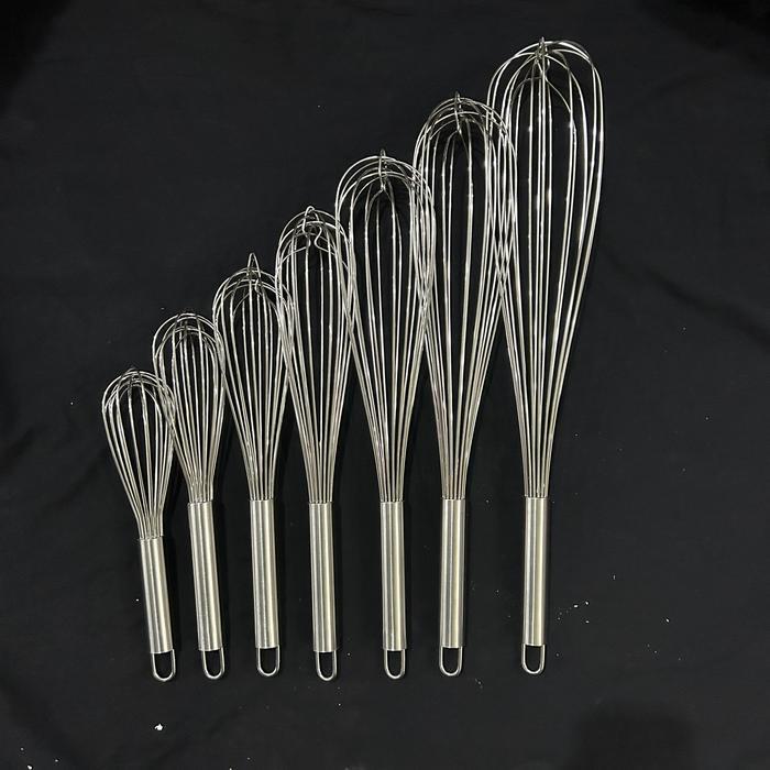 Pengocok telur mixer ballon whisk stainless besar premium adonan kue
