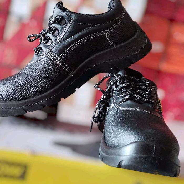 Sepatu Safety Krisbow sepatu kerja proyek sepatu kulit asli
