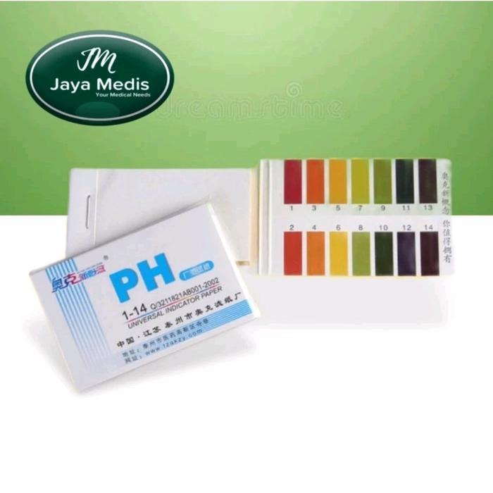 KERTAS LAKMUS PH TESTER - ALAT UKUR PH KADAR AIR