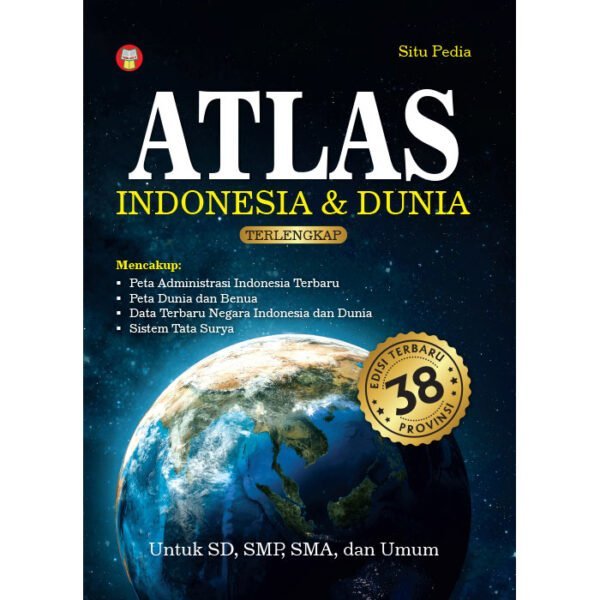 Buku Atlas Indonesia dan Dunia Terlengkap