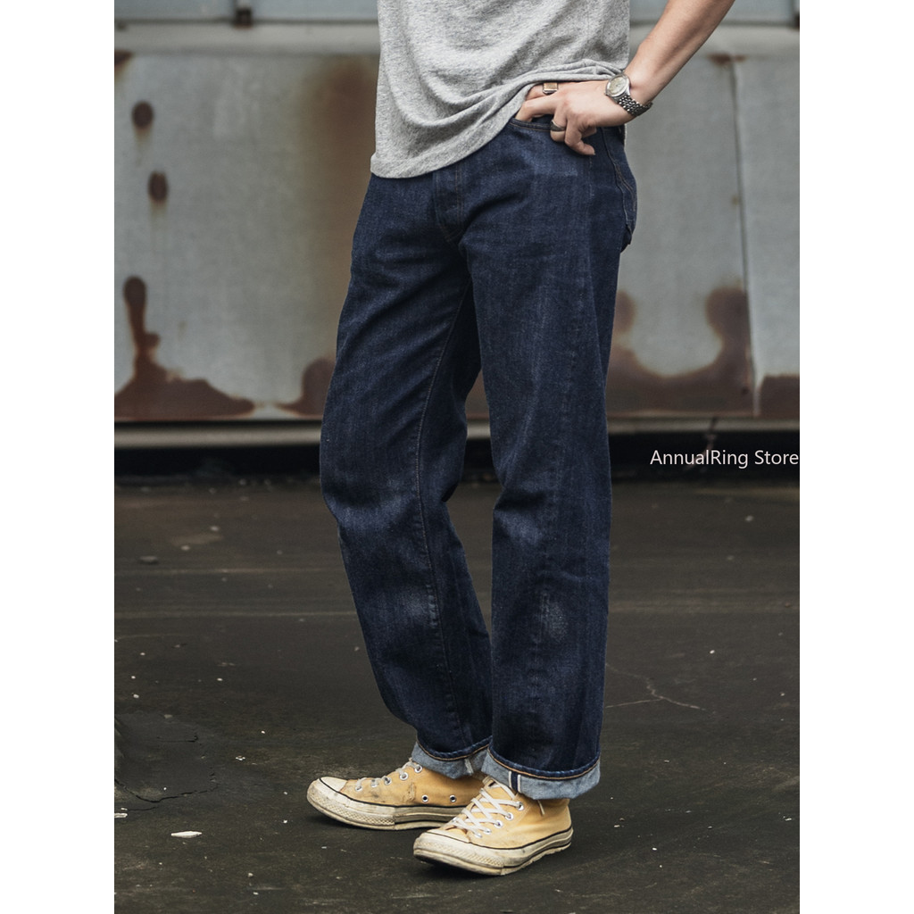 Rugged Bronson 70801XX Selvedge Jeans 1970s Indigo Raw Denim Pants Vintage 501XX