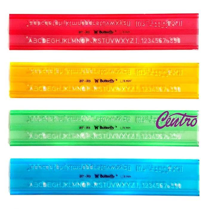 TGR BUTTERFLY BT-R5/ MAL HURUF 5MM