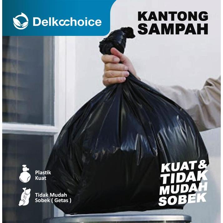 KANTONG PLASTIK SAMPAH JUMBO HITAM TEBAL