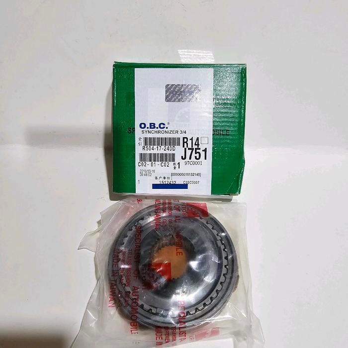 New Hub Synchronizer Set 3/4 Ford Ranger 2.5/2.9 (39X32) R504-240D Kode Azz09