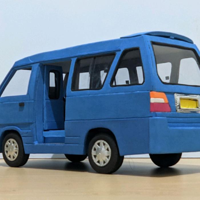 TERBARU Upgrade Miniatur Angkot Carry 1.0 Toys