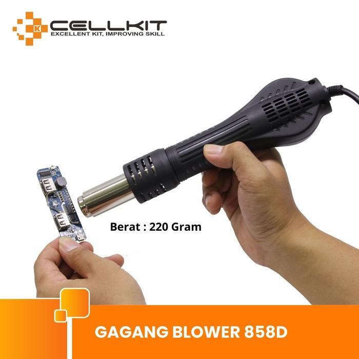 Cellkit Gagang Blower - Solder Uap Digital 858