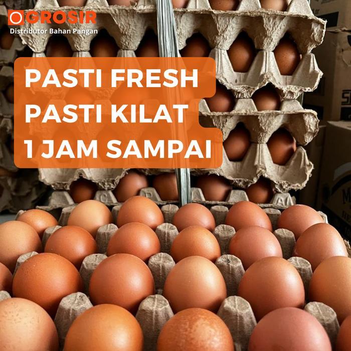 Telur Ayam Negeri 15KG 1 Ikat Fresh Langsung Dari Kandang Telor 1 Peti