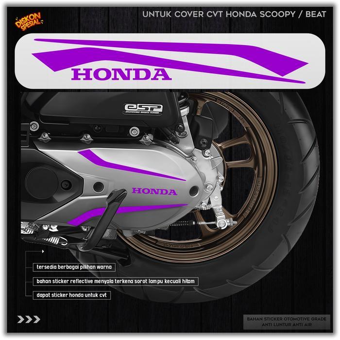 "New" Sticker Alis Cvt Motor Scoopy atau Honda Beat