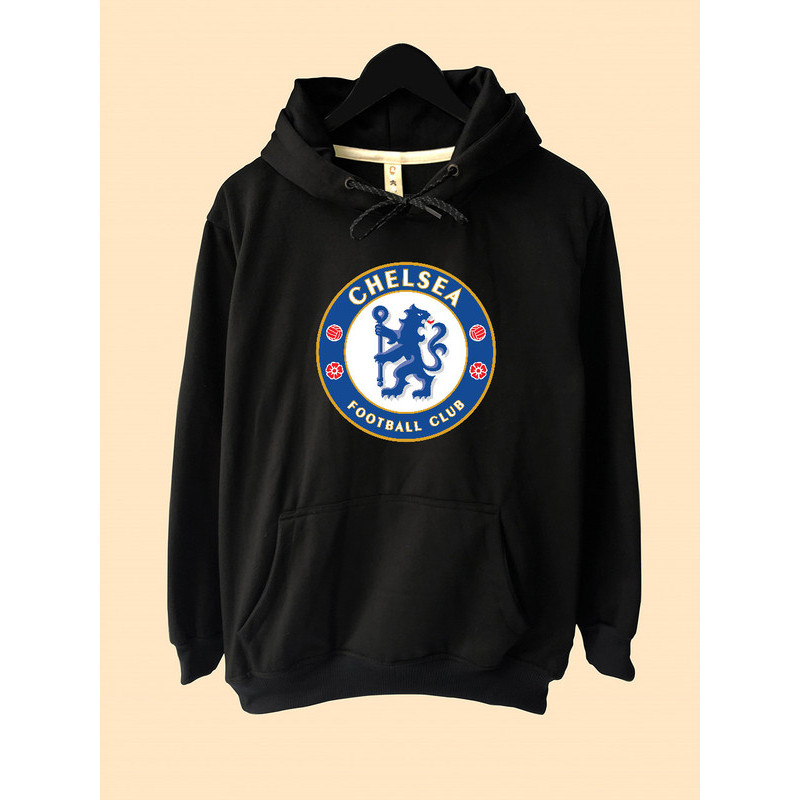 Jaket Hoodie Chelsea Fc Logo
