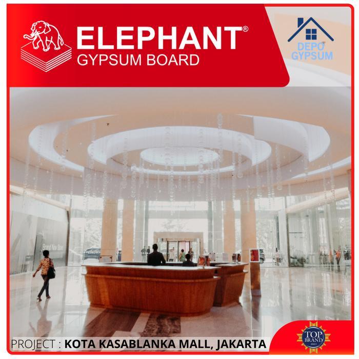 "New" Papan Gypsum Eboard Elephant 09mm 1200x2400 Gipsum Elephant Eboard 9