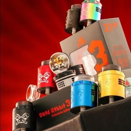 BV RDA DEAD RABBIT V3 24MM BY HELLVAPE AUTHENTIC 100%