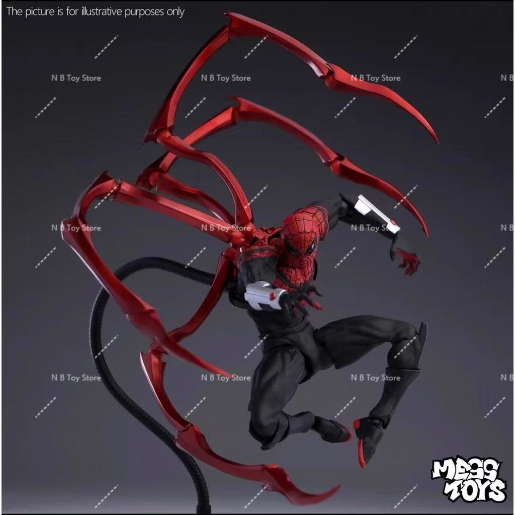 2025 MessToys Superior Spiderman Figure Toys Mess Superior Spider Man Action Figure CT Toys Figurine