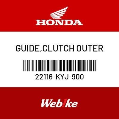 Guide, Clutch Outer 22116-Kyj-900 Cbr250R (2011-) Oem Part Honda