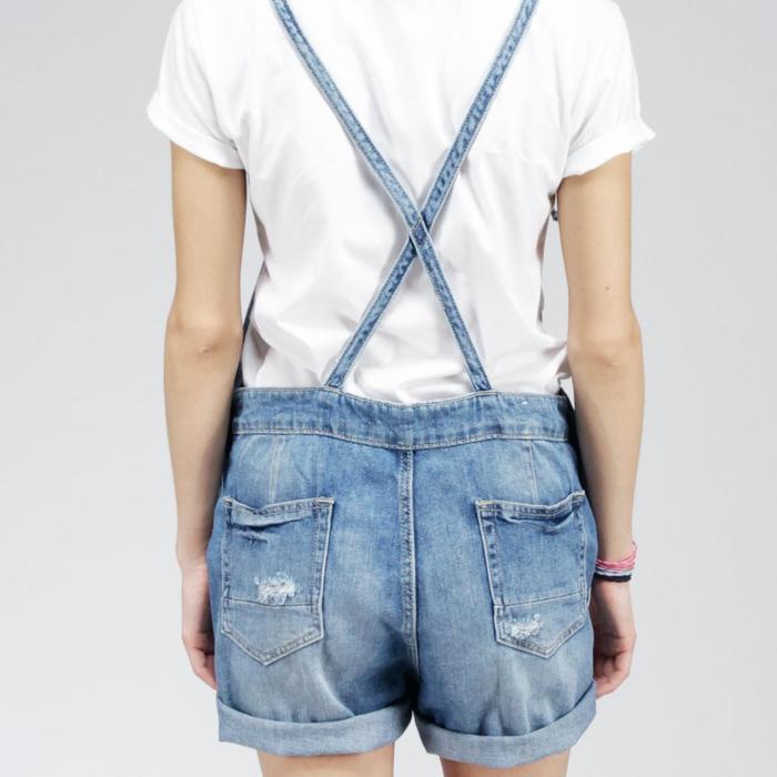 Sartorialele// Ninety Degrees Short Overall A01 Series Light Blue 41A01D3Ll