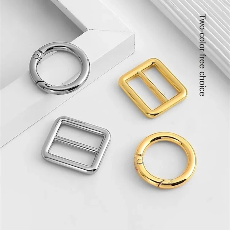 Shoulder Strap Adjustment Connection Metal Buckle For Hermes Evelyne Single Shoulder Bag DIY