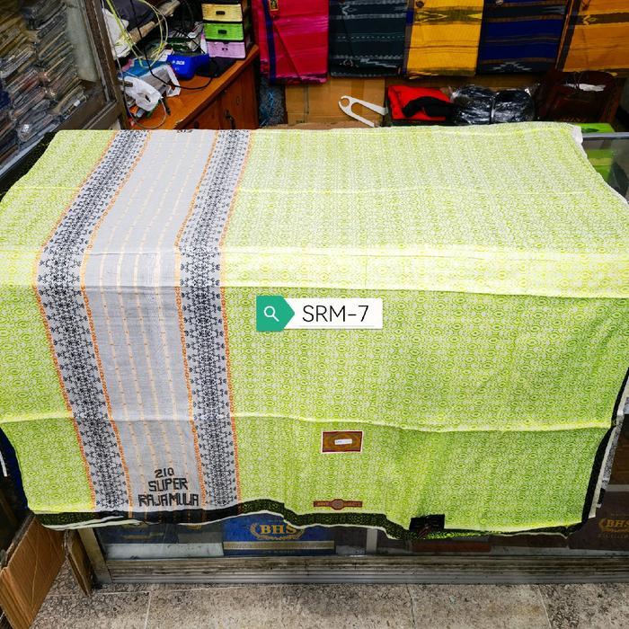 Bisa Cod - Sarung Super Raja Mulia 210 Songket Sutra Mewah Elegant