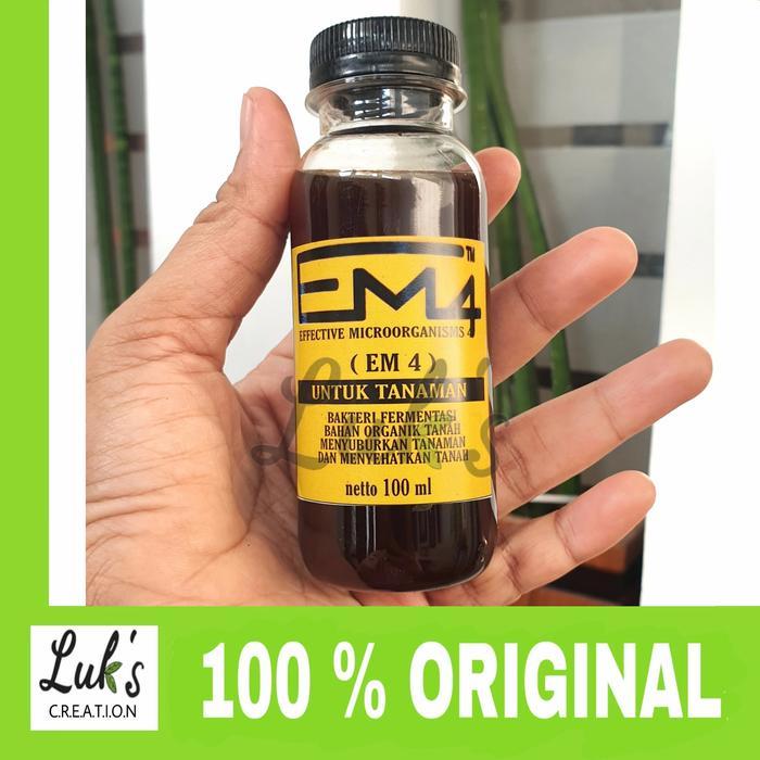 EM4 PERTANIAN EM4 TANAMAN 100 ML pupuk organik bahan pembuat kompos