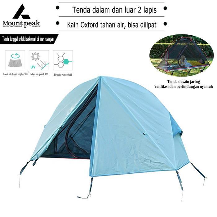 Tenda Camping Velbed Ultralight Tenda Tempat Tidur 1P Camp Bed Shelter