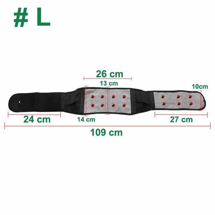 Waist Tourmaline Self heating Magnetic Therapy Back Waist Support Belt