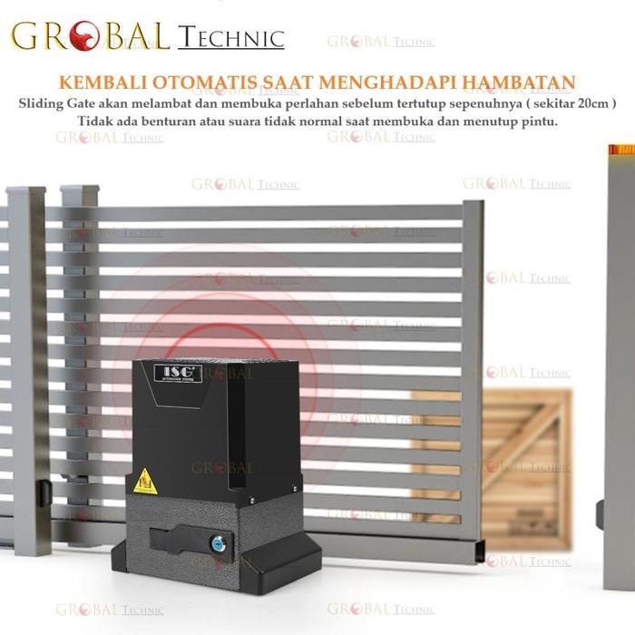 Termurah Automatic Sliding Gate Isg 1600Kg Ac Motor Magnetic / Mesin Pintu Pagar Otomatis 1600Kg