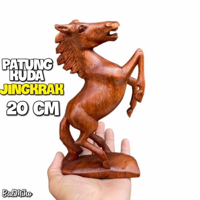 Parung Kuda Jingkrak Kayu Patung Kuda Kayu Patung Kuda Naik Kaki