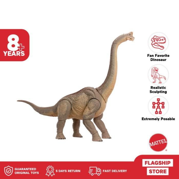 (TERLARIS) JURASSIC WORLD HAMMOND COLLECTION BRACHIOSAURUS - MAINAN ACTION FIGURE KODE 1359
