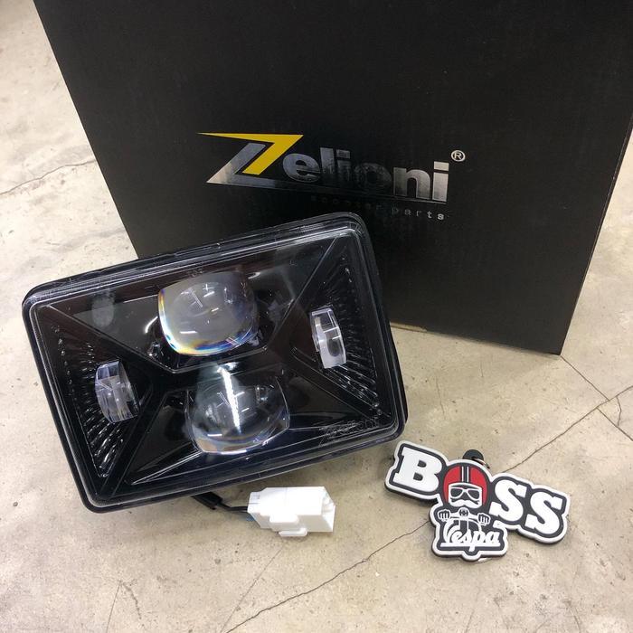 HEADLAMP LED DAYMAKER ZELIONI SMOKE VESPA S