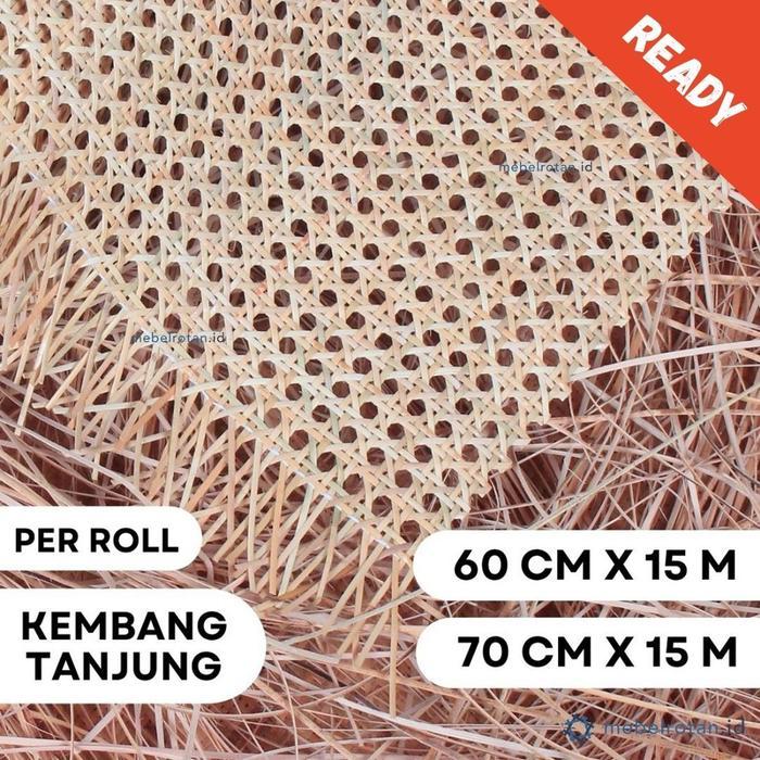 Anyaman Rotan Lembaran Webbing Kembangtanjung 60 70 Cm Per Roll Tbk