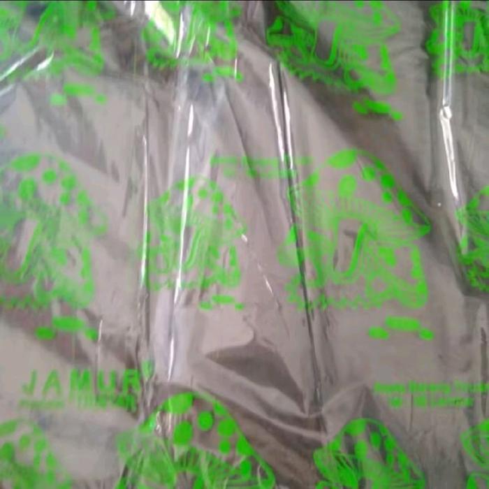 10 pak Besar Kantong Plastik kresek Hitam Jamur Ijo