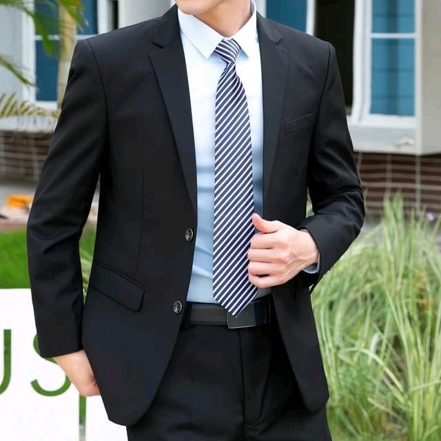 Premium Jas Formal Pria Jas Wisuda Jas Nikah Jas Kantor Jas Blazer Pria Hitam Original