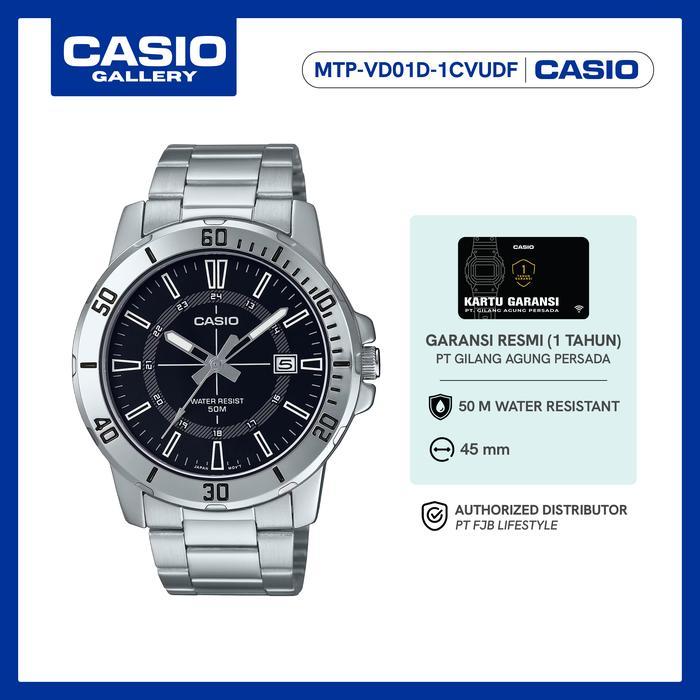 CASIO JAM TANGAN PRIA MTP-VD01D-1CVUDF ANALOG