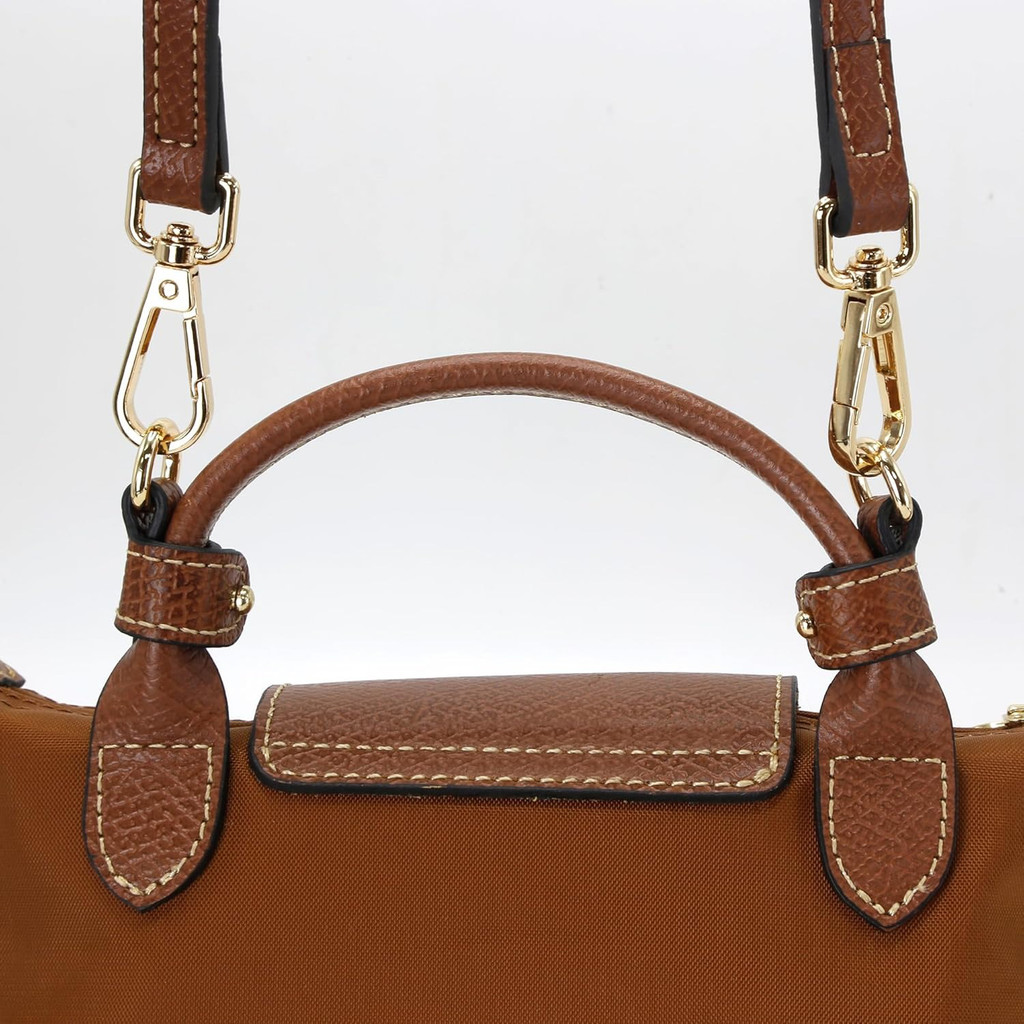 Mini Bag Leather Shoulder Strap Kit Fit for Longchamp Mini Bag