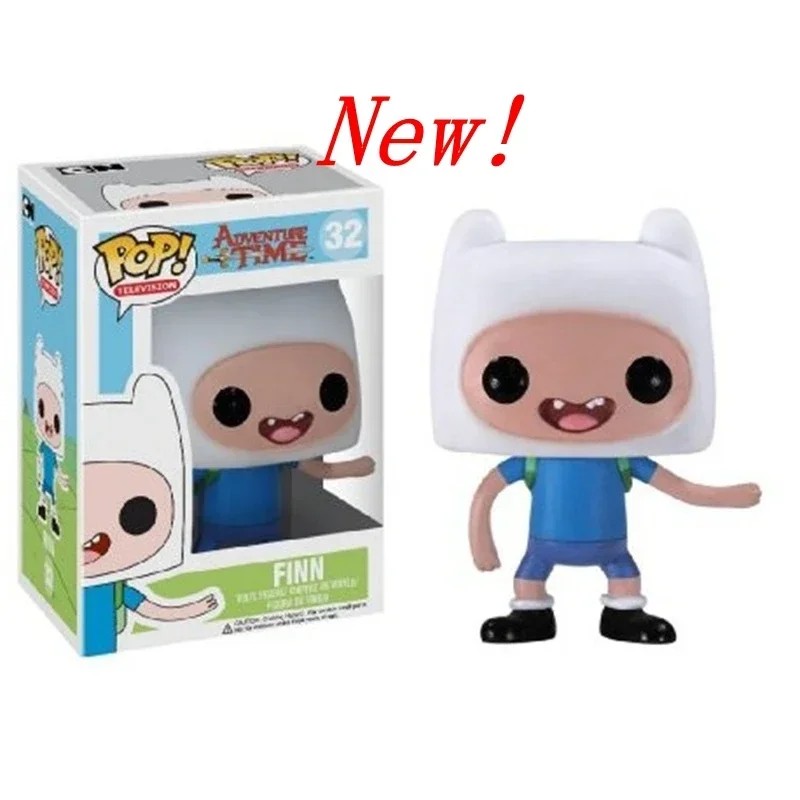NEWest Arrival FUNKO POP Movie&TV Adventure Time Finn #32 JAKE #33 BMO #52 Vinyl Action Figure