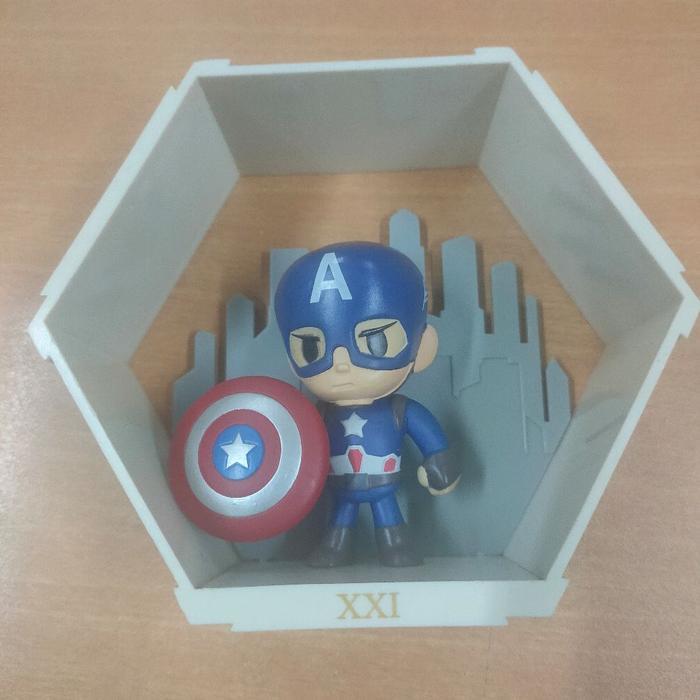 Hexagon xxi captain america kapten amerika