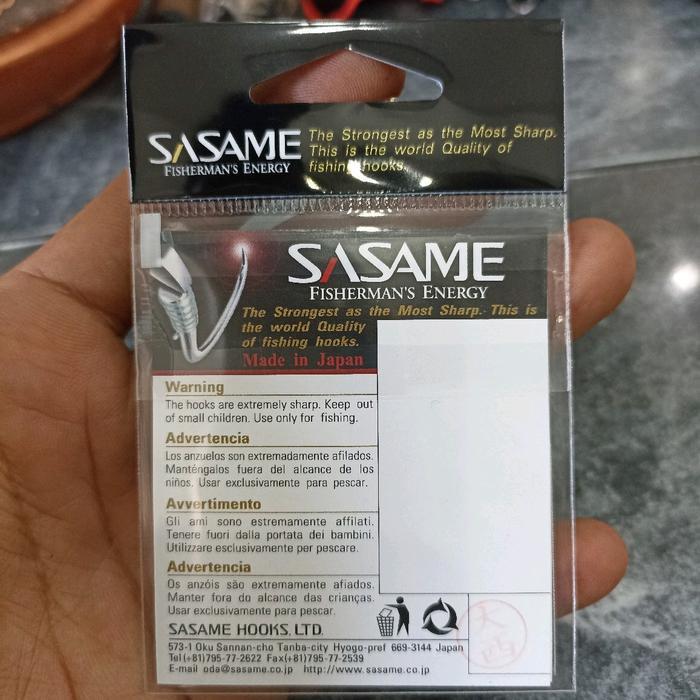 Hot Sale Mata Pancing Sasame Sode Flat Tanpa Lubang