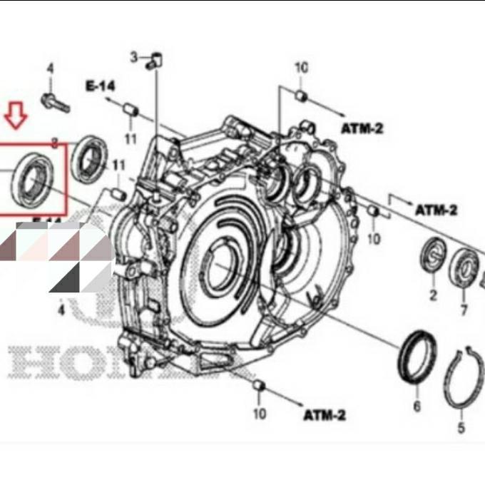 SEAL SIL CONVERTER (MATIC) Jazz Ge8 newww