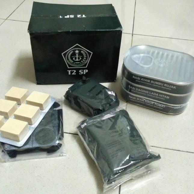 [ Promo ] Ransum Mtp Polri Siap Saji Instant Full Kalori Lengkap Original