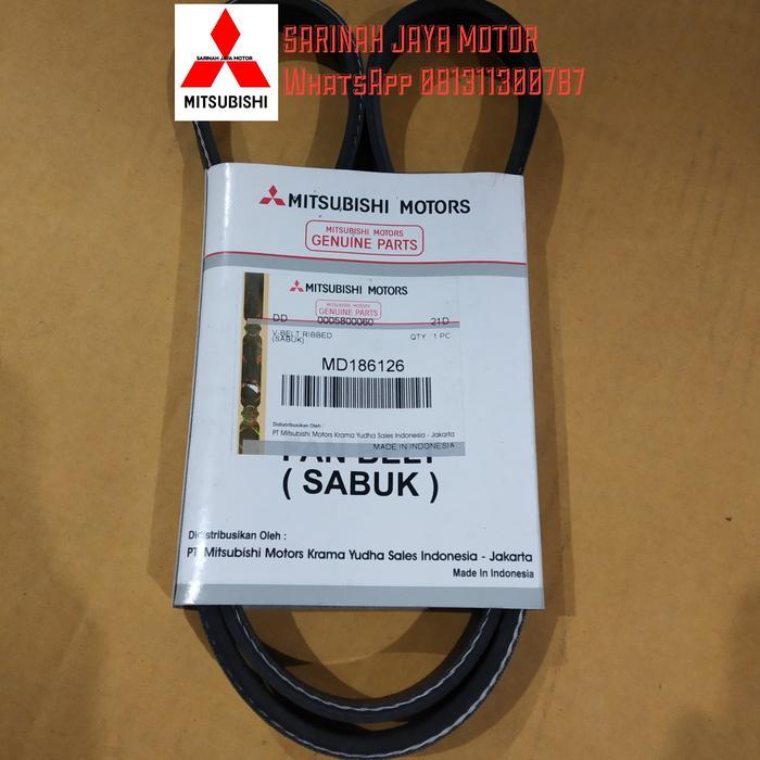 VANBELT FANBELT ALTENATOR MITSUBISHI ETERNA SOHC DOHC ASLI ORIGINAL OK.