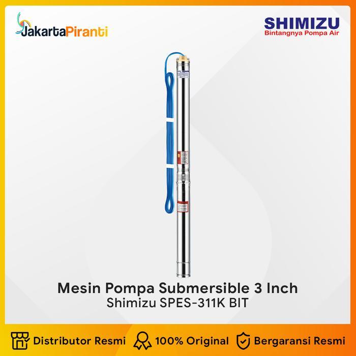 ` Mesin Pompa Air Celup Submersible Satelit Sibel 0.5HP Shimizu SPES-311K BIT